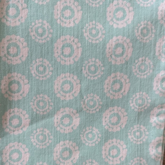 Vineyard Vines Turquoise and White Patterned Skinny Jeans - Picture 3 of 4